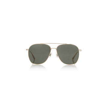 Ellerston Aviator-Frame Metal Sunglasses