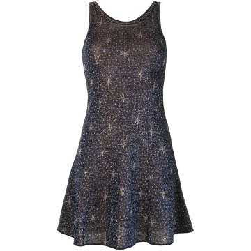 星星图案连衣裙