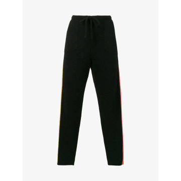Cashmere tapered jogging trousers