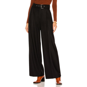 Belted Pleat Trouser