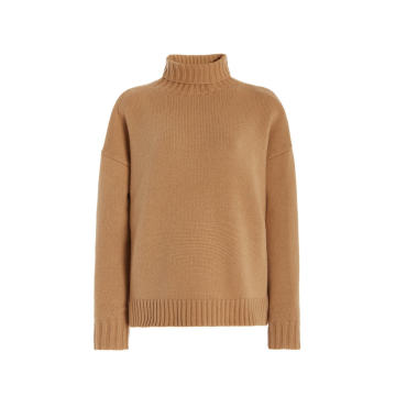 Trau Oversized Wool Turtleneck Sweater