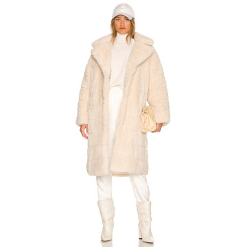 Alexander Faux Fur Puffer Coat