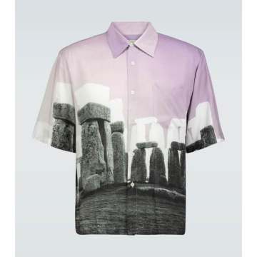 Stonehenge夏威夷衬衫