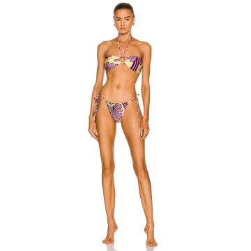 Deco Shell Strapless Bikini