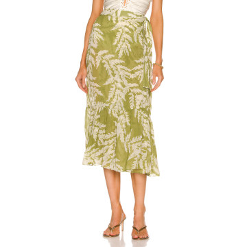 Classic Foliage Pareo Skirt
