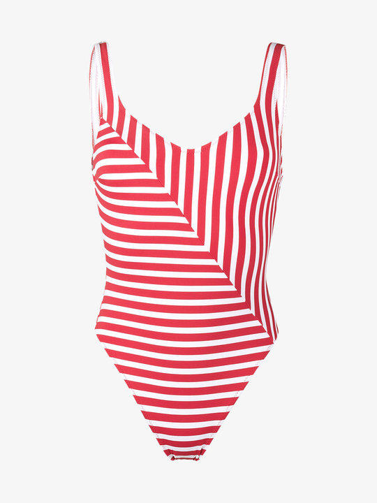 Harley striped swimsuit展示图