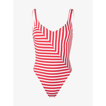 Harley striped swimsuit
