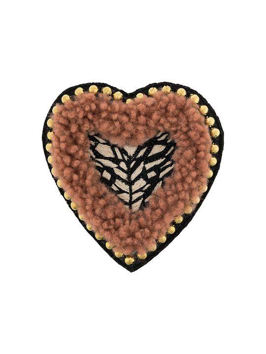 embellished heart brooch展示图