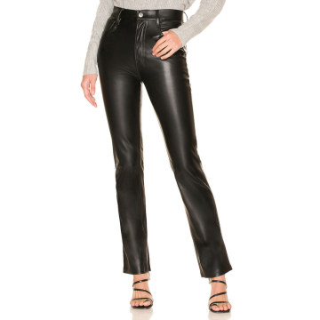 Faux Leather Easy Slim