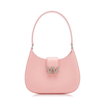 W Legacy Small Leather Hobo Bag