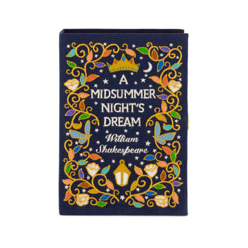 A Midsummer Night Dream Holly Dunn Book Clutch