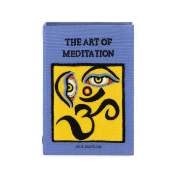 The Art Of Meditation Book Clutch