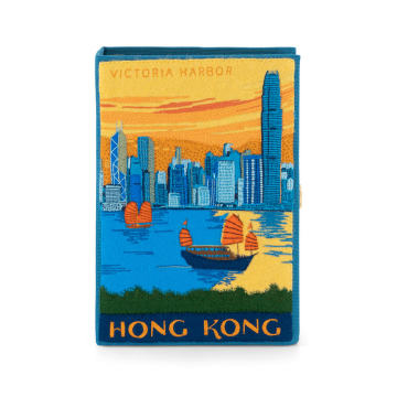 Hong Kong Book Clutch