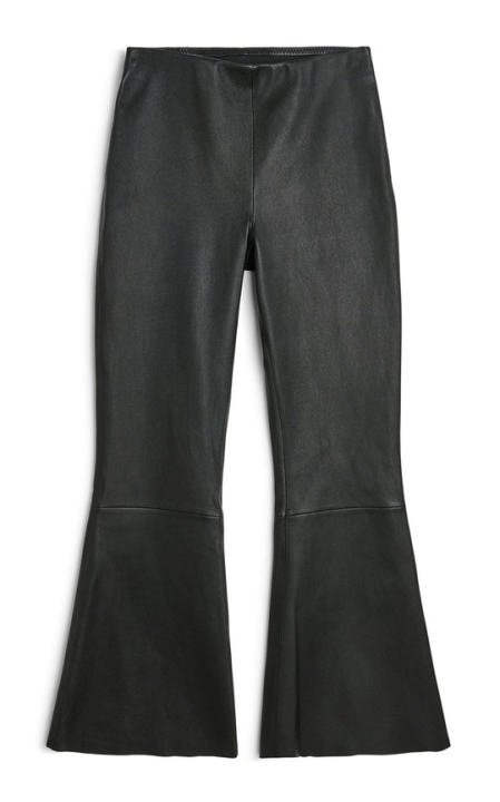 Evyline Cropped Leather Pants展示图