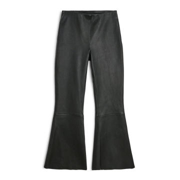 Evyline Cropped Leather Pants