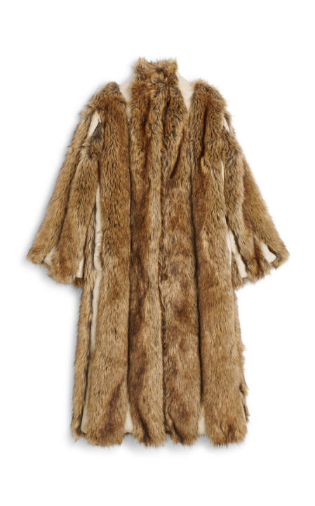 Kavela Faux Fur Coat展示图