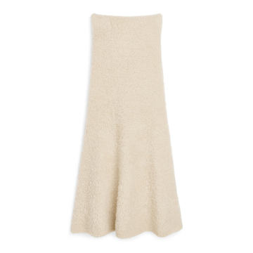 Hevina Wool-Blend Maxi Skirt