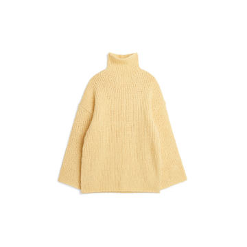 Amin Wool-Alpaca Turtleneck Sweater