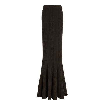 Sidney Knit Wool-Blend Maxi Skirt