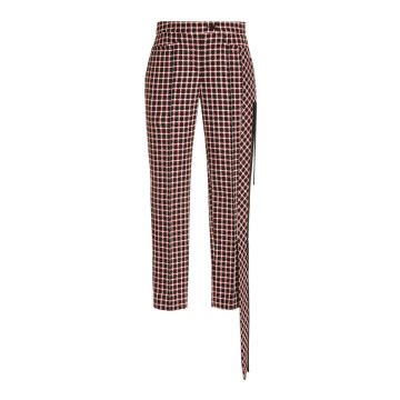Enzo Embroidered Wool Pant