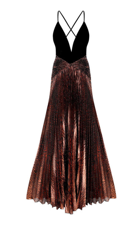 Glittered Velvet Gown展示图