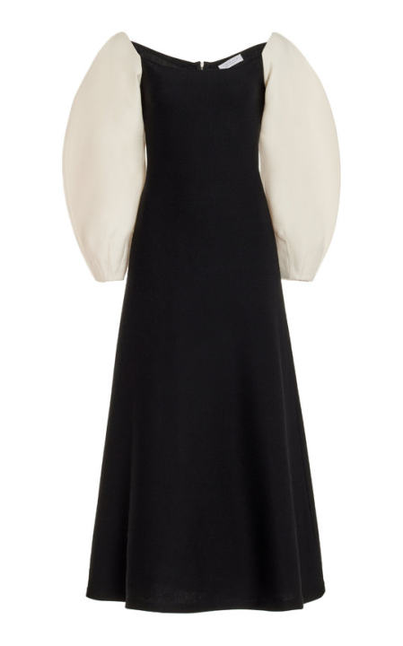 Bromley Wool-Silk Maxi Dress展示图