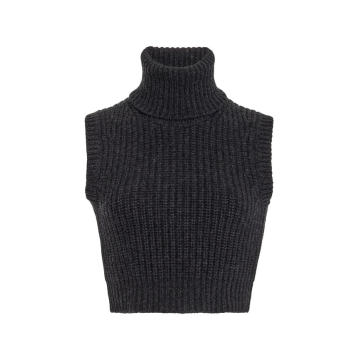 Elliptical Turtleneck Cashmere Sweater
