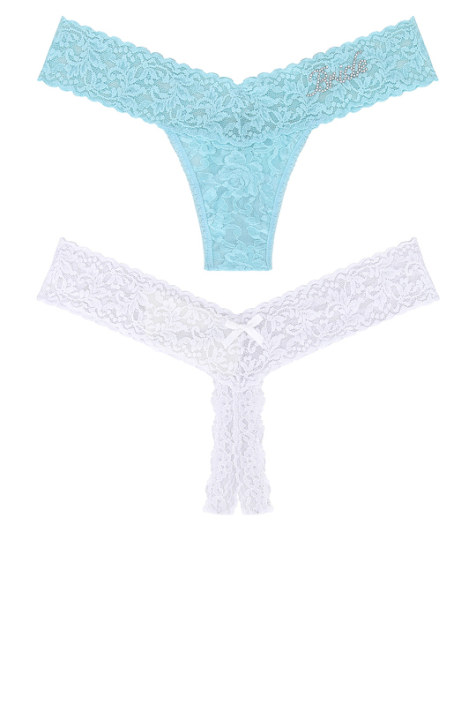 "Bride" Low Rise Thong & Open Gusset Thong展示图