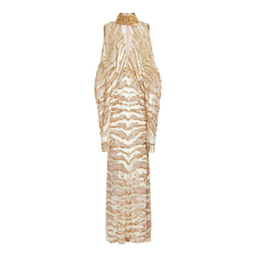 Fluted Column Gown