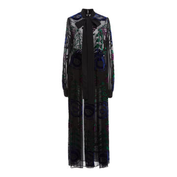 Velvet Devoree Silk Midi Dress