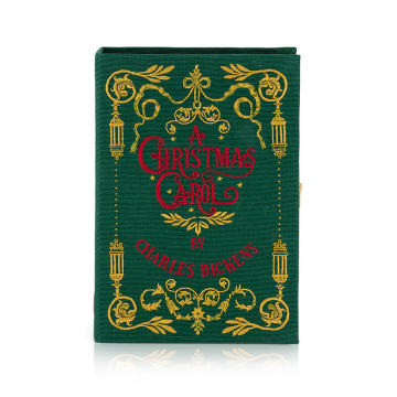 Christmas Carol Book Clutch