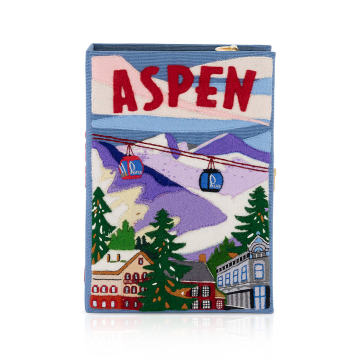 Aspen Colorado Book Clutch