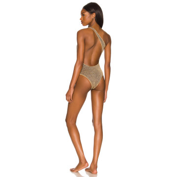 Lumiere Asymmetrical Maillot One Piece