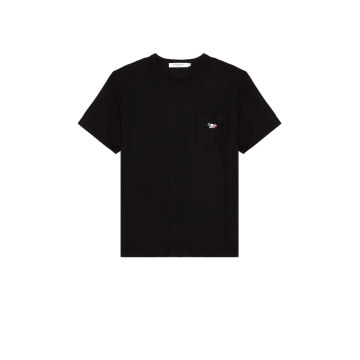 Tricolor Fox Patch Classic Pocket Tee-Shirt
