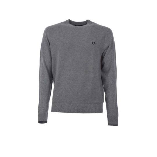 Fred Perry Grey Sweater展示图