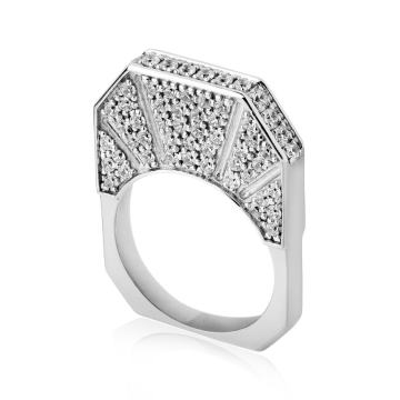 18k White Gold Marla Ring with Diamonds