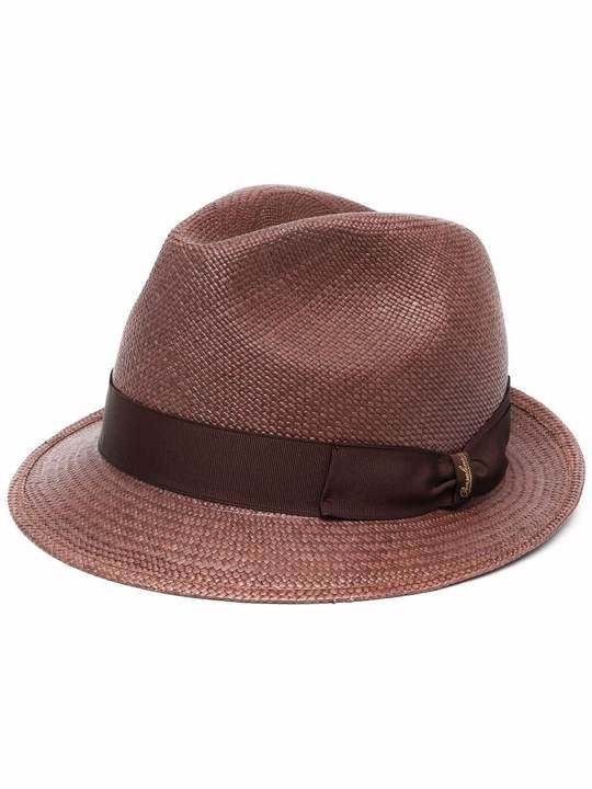 Trilby Panama 编织帽展示图