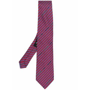 条纹丝绸领带