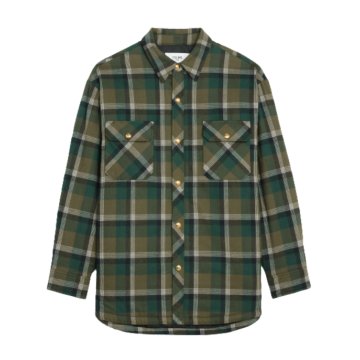 OVERSHIRT IN CHECKED COTTON