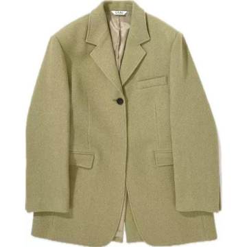 Wool Olive Jacket