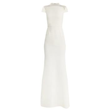 Hepworth stretch-crepe gown