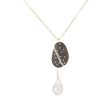 Mixed-Gemstone Pendant Necklace