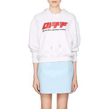 "OFFF" Cotton Terry Hoodie