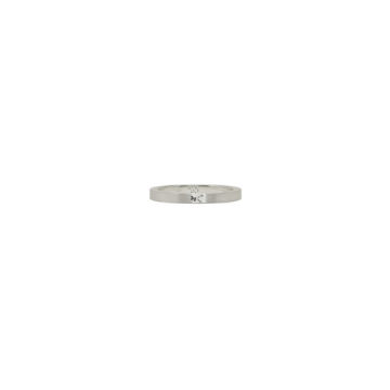 Silver Brushed 'Le 3 Grammes' Ring