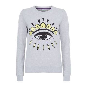 Embroidered Icon Eye Sweatshirt