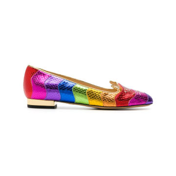 Rainbow Kitty芭蕾舞平底鞋