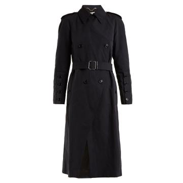 Fulton double-breasted trench coat