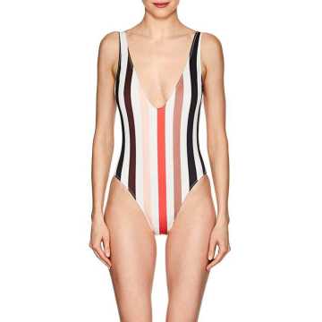 Michelle Striped One-Piece Swimsuit