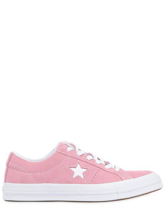 "ONE STAR"麂皮运动鞋展示图