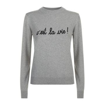 C'est La Vie Slogan Sweater
